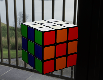 Checkered 3x3x3 Cube