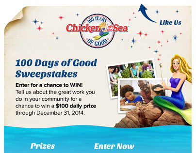 Chicken of the Sea: 100 Days of Good Promotion