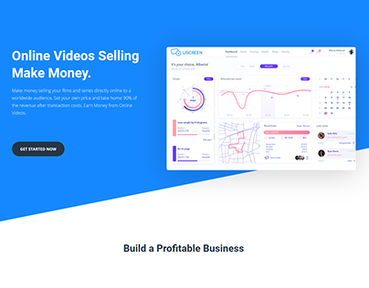 uscreen business video selling by wordpress