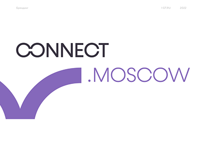 CONNECT.MOSCOW Brand identity