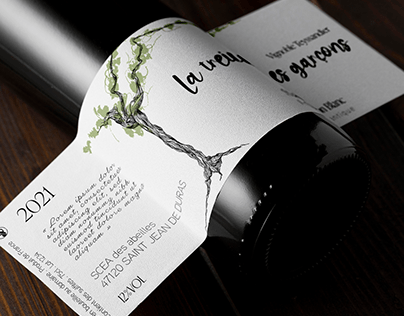 Étiquettes de vin - Domaine du Grand Truchasson