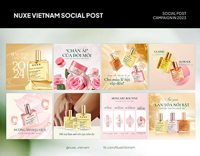Project thumbnail - NUXE VIETNAM - SOCIAL POST | SOCIAL MEDIA