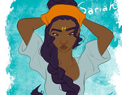 Sariah Character Concept Art
