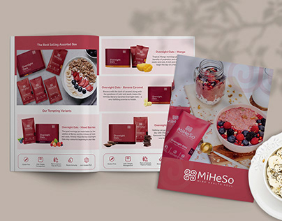 Brochure Design Miheso Foods