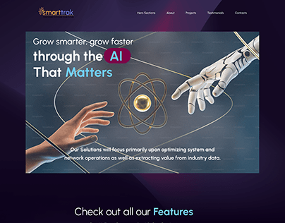 Smarttrak Website Redesign