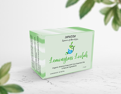 Lemongrass Soap Mockup