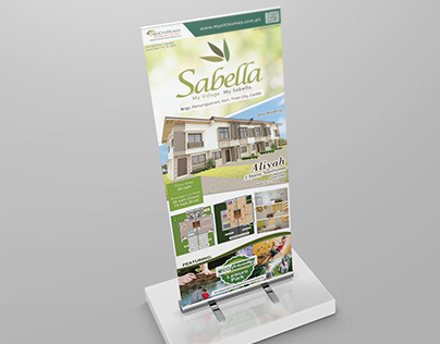 Roll-up Banner Design for Sabella (Aliyah)
