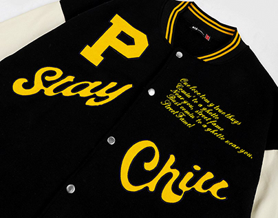 Stay Chill College Jacket Design - 816
