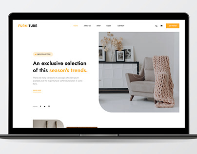 Furniture Website Design