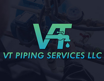 VT Piping Logo Design | Brand Identity