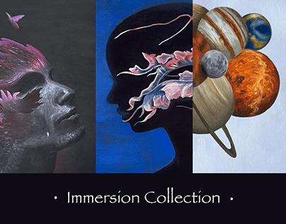 NFT Immersion Collection. Oil Paintings