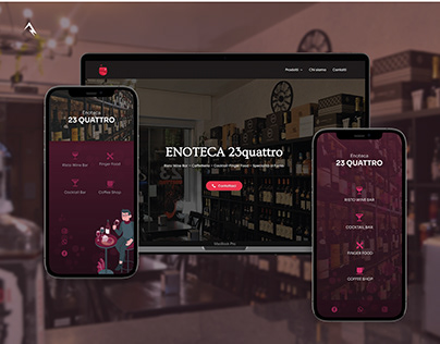 Enoteca 23Quattro - Website | UI/UX