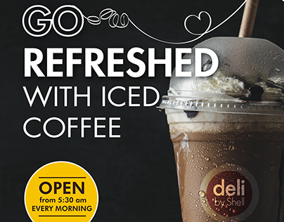 Deli By Shell ICED coffee