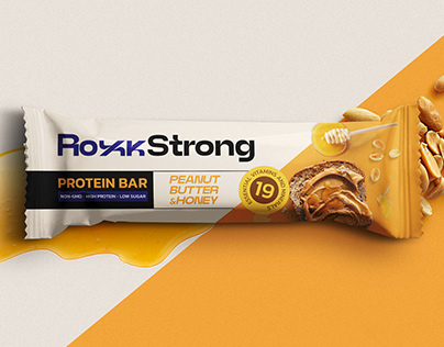 Roxk Strong Protein Bar Design