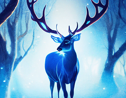 Deer and Snow