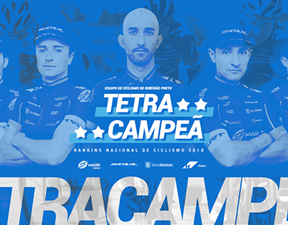 Equipe de Ciclismo de Ribeirão Tetracampeã