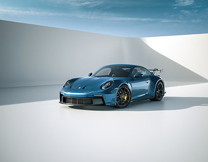 Blue, blue Sky... and a Porsche 911 GT3
