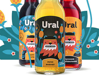 URAL lemonades package