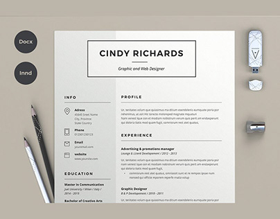 Resume Cindy (2 pages)