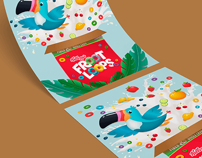 Froot Loops Cereal | Poster Illustration