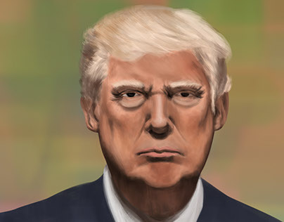 Donald Trump digital art