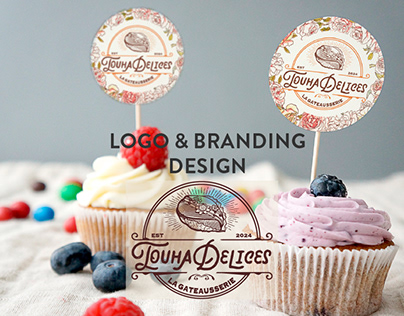 Brand & logo design TOUHA DELICES