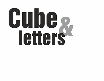 Cube & Letters