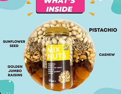 Mix Nuts Sticker Labeling
