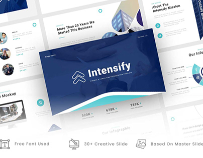 Intensify - Finance & Consulting PowerPoint Template