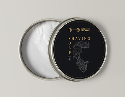 Shaving Soap Label Redesign