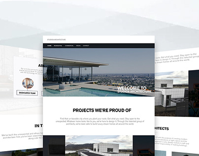 Web Design Project - Architecture Firm