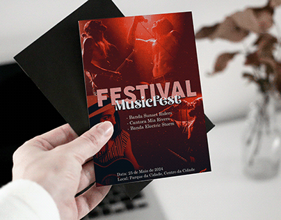 Flyer Ficticios - Festival MusicFest