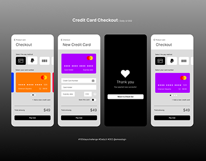 Credit Card | Daily UI 002