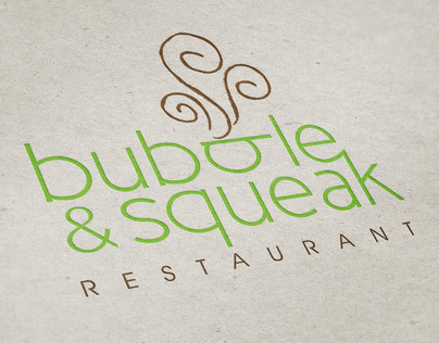 Bubble & Squeak Restaurant Identity