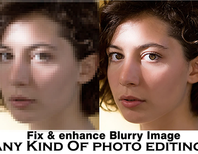 fix blurry,enhance photo, retouching image