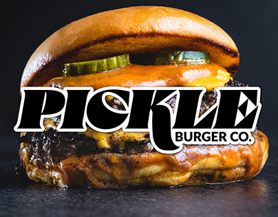 Pickle Burger Co. Branding