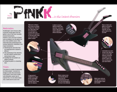 Pinkk - Touch Guitar Prototype