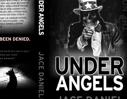 Under Angels novel (cover design)
