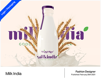 Project thumbnail - Milk India Branding & Packaging