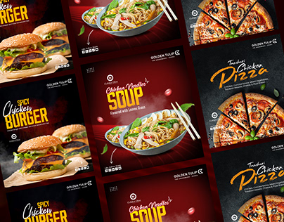 Food Social Media Banner | Food Banner Design