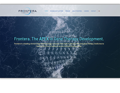Frontera Website Design
