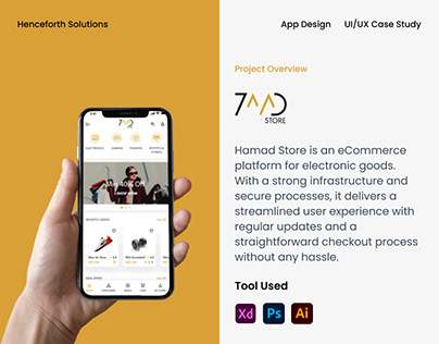 7md App | eCommerce Solution UI/UX Case Study
