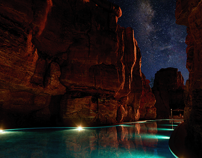 Canyon Pool - 3D Animation