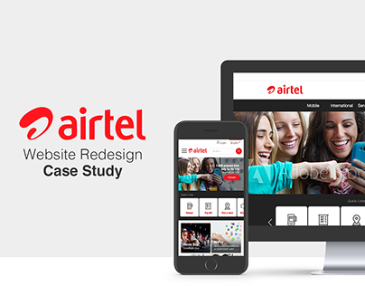Airtel (Telco) - Website Redesign Case Study