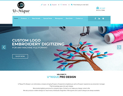 Unique Website Design