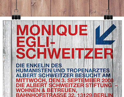 Albert Schweitzer Stiftung | poster draft