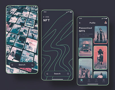 NFT App UI Design
