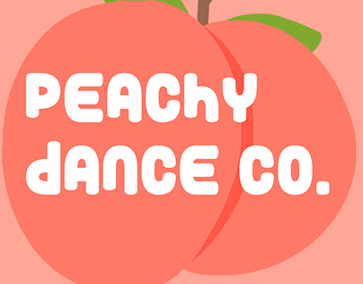 Project thumbnail - PEACHY DANCE CO. Brand Book + Guidelines