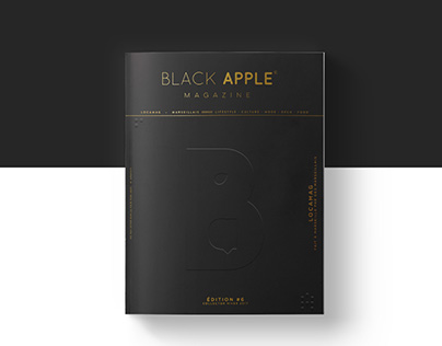 Black Apple #6 — editorial design