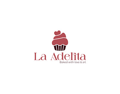 La Adelita cake shop logo